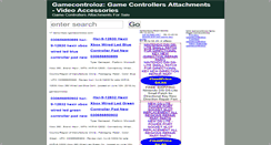 Desktop Screenshot of gamecontroloz.com