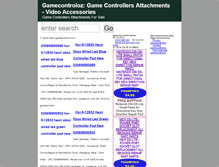 Tablet Screenshot of gamecontroloz.com